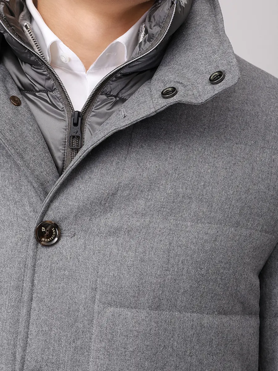 Пуховик стеганый