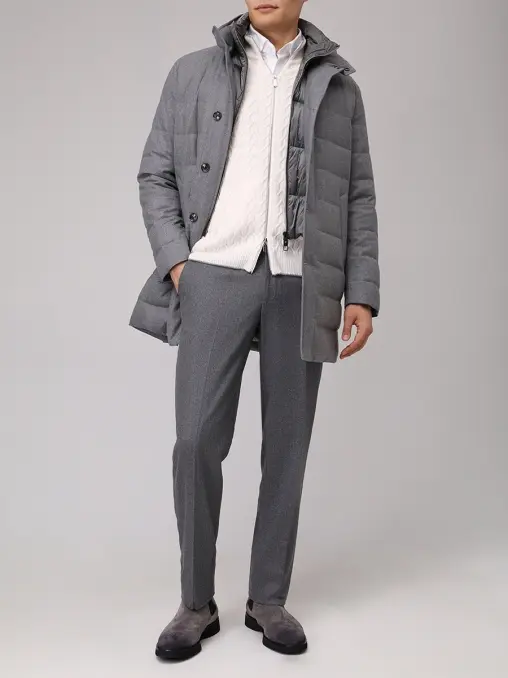 Пуховик стеганый MONTECORE