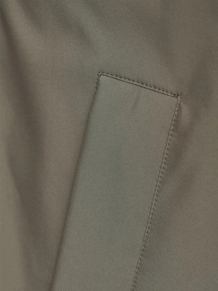 Парка однотонная