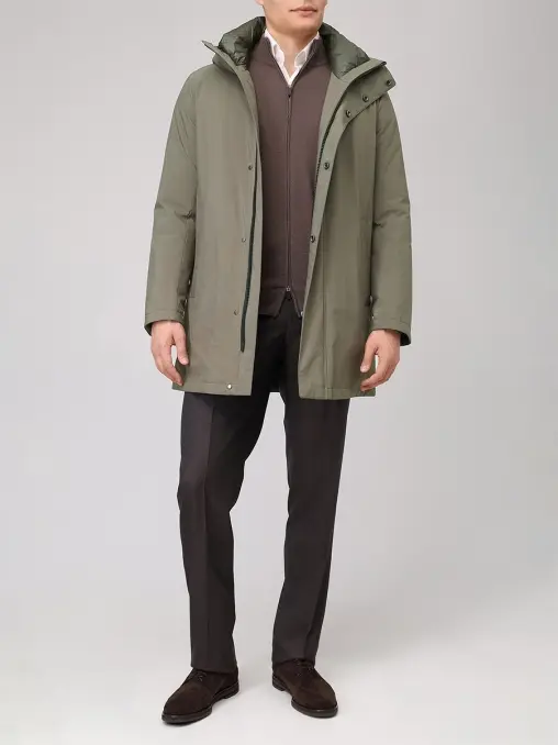 Парка однотонная MONTECORE