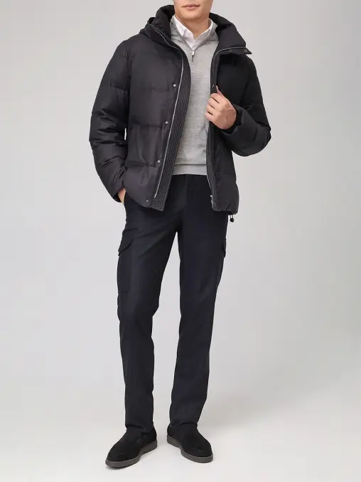 Пуховик шерстяной MONTECORE