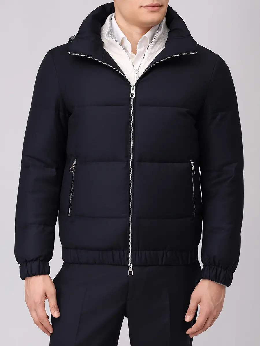 Пуховик стеганый