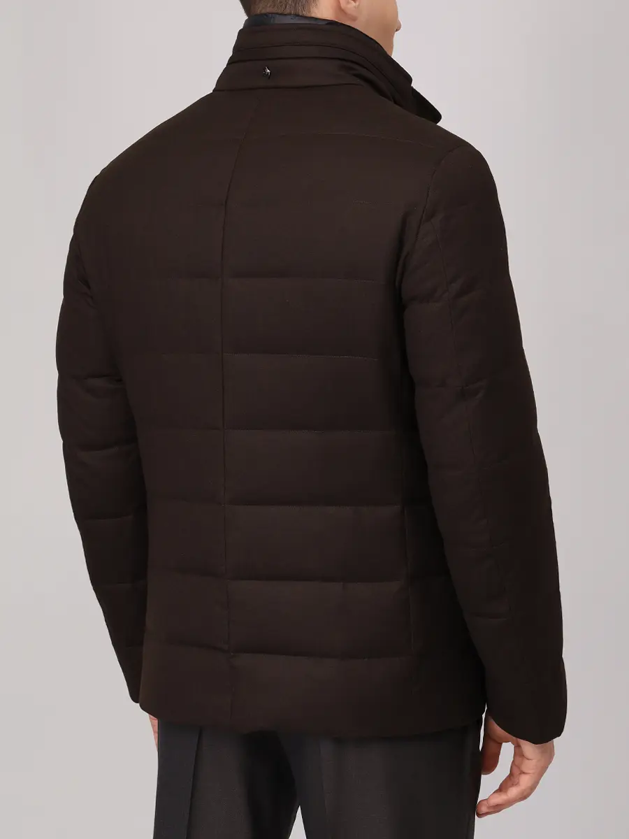 Пуховик стеганый