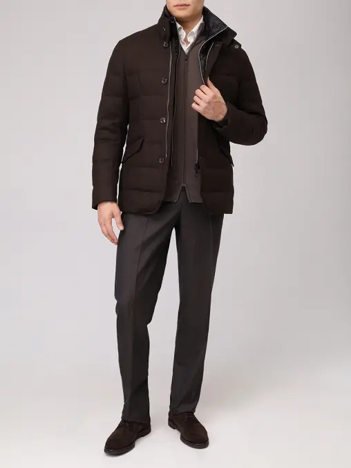 Пуховик стеганый MONTECORE