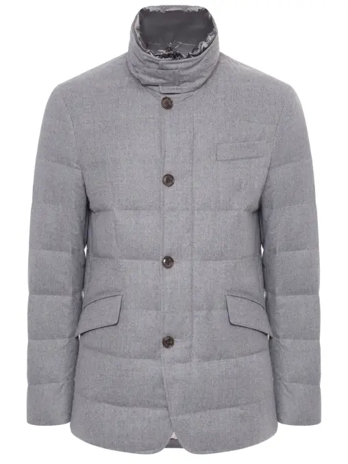 Пуховик шерстяной MONTECORE