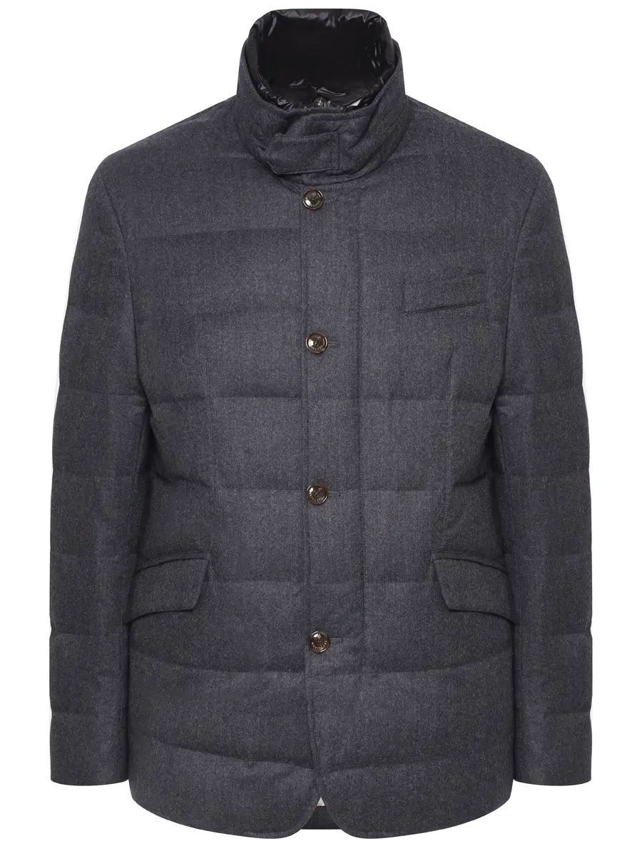 Пуховик стеганый