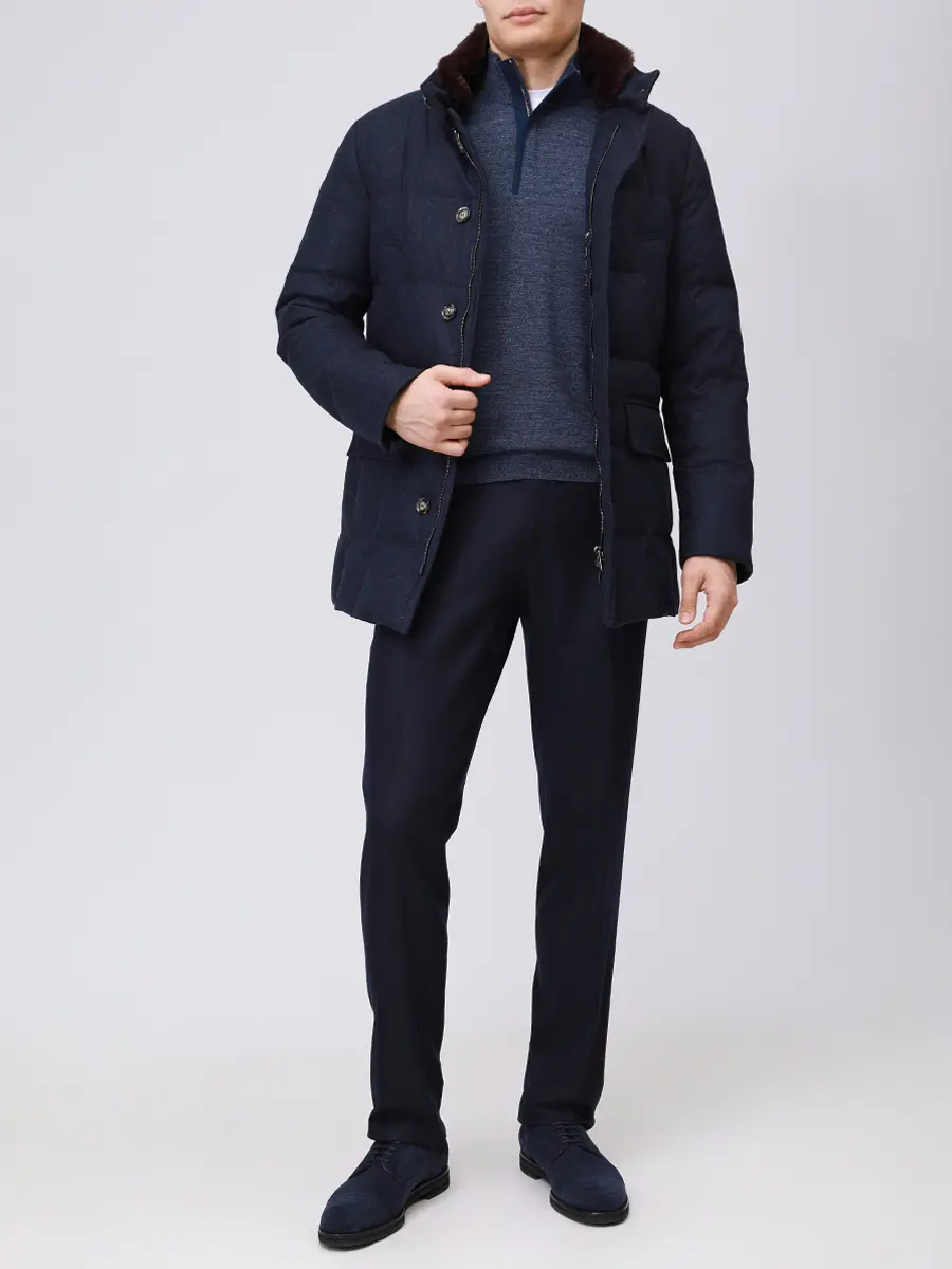 Брюки шерстяные