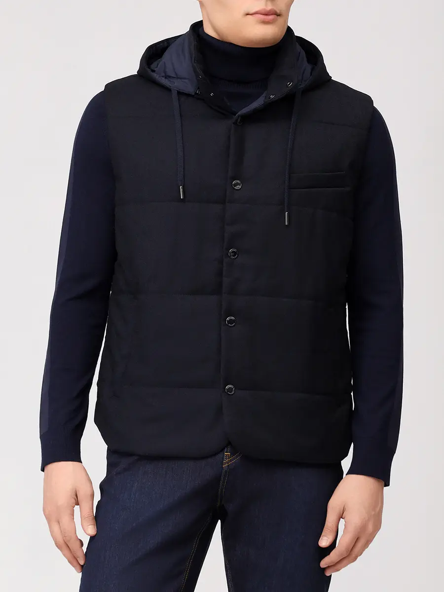 Жилет шерстяной