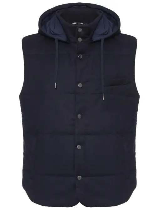 Жилет шерстяной CAPOBIANCO