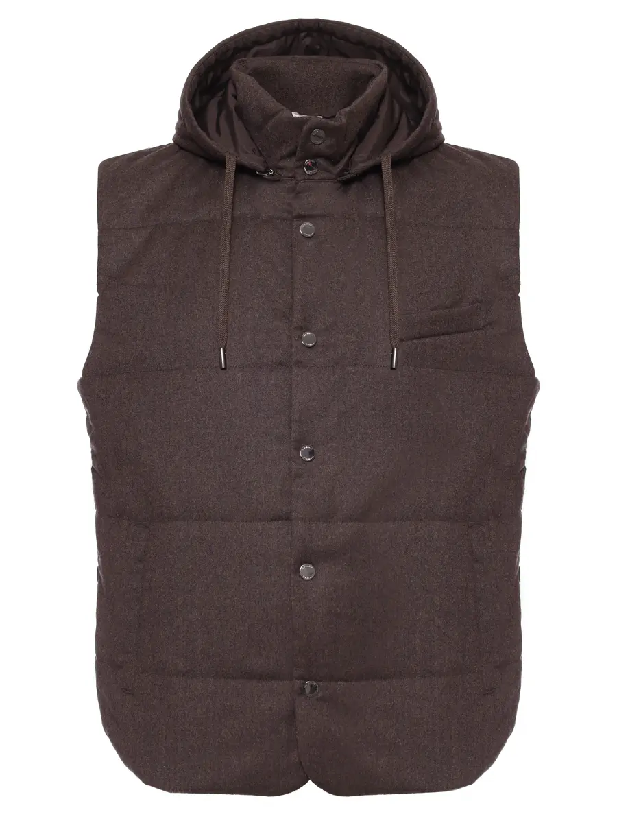 Жилет шерстяной