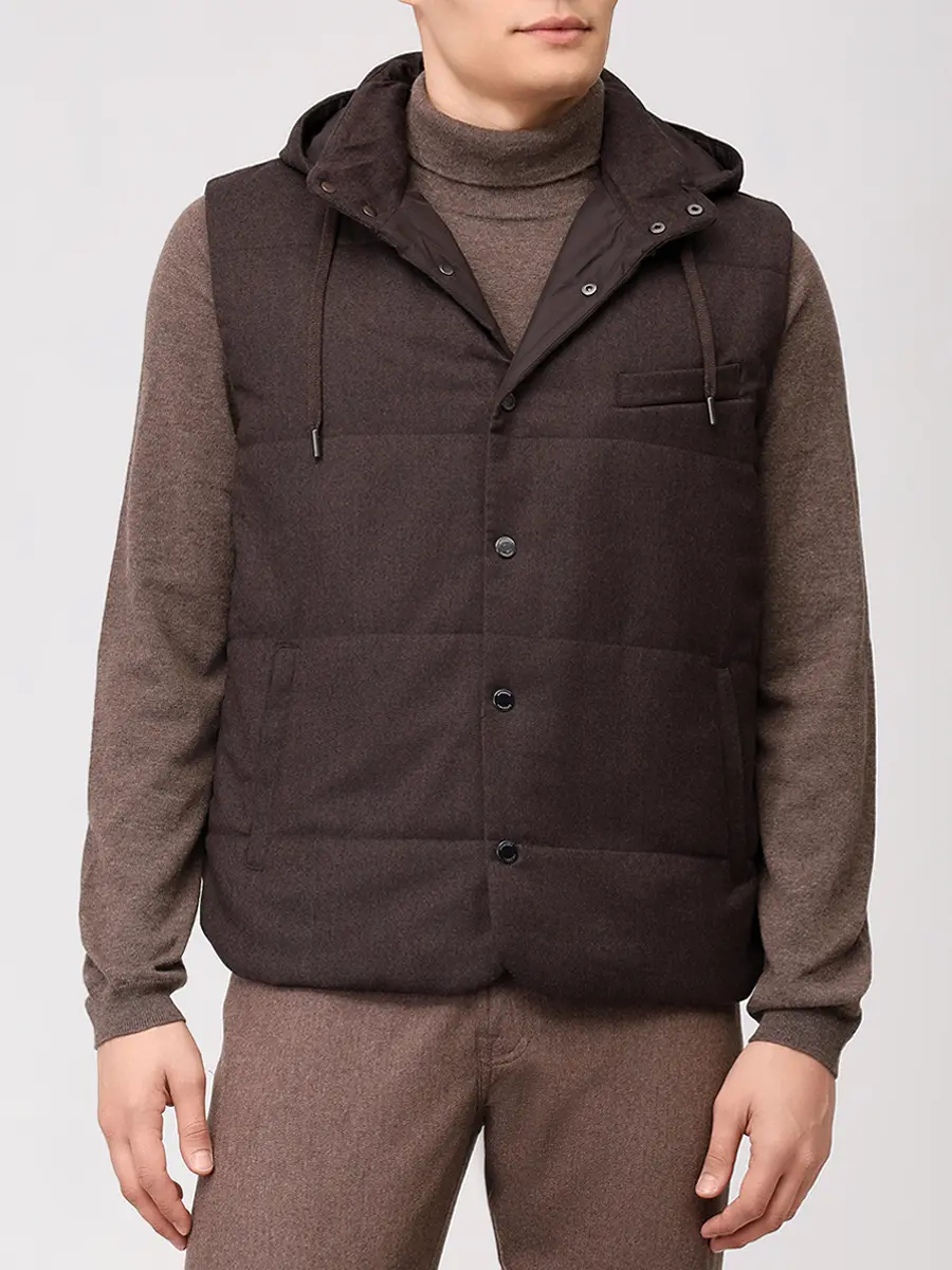 Жилет шерстяной