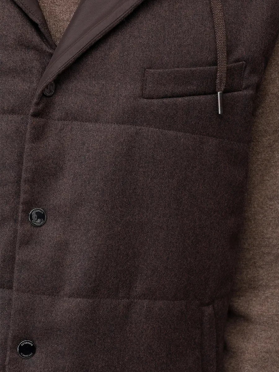 Жилет шерстяной