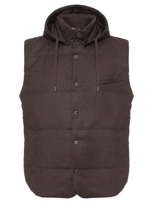 Жилет шерстяной CAPOBIANCO