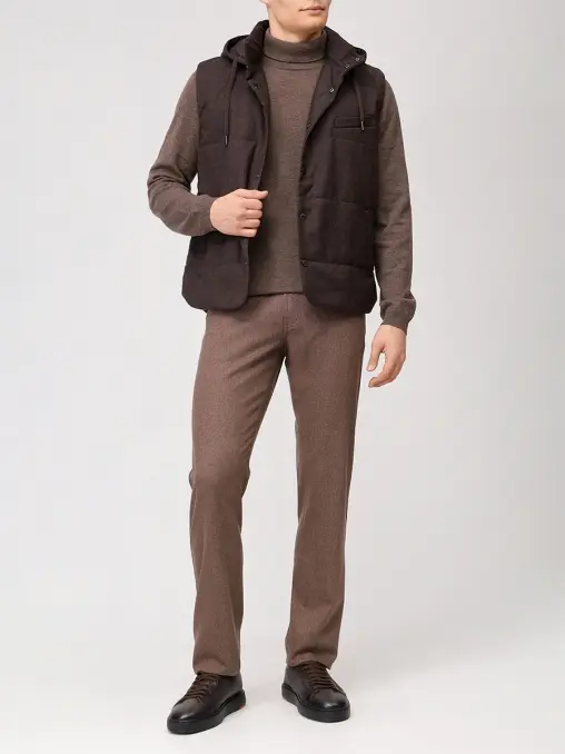 Жилет шерстяной CAPOBIANCO