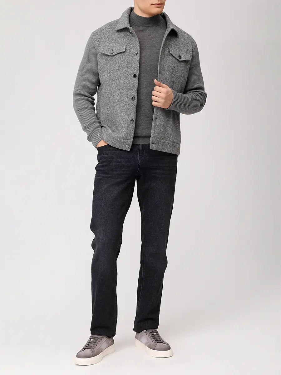 Куртка однотонная