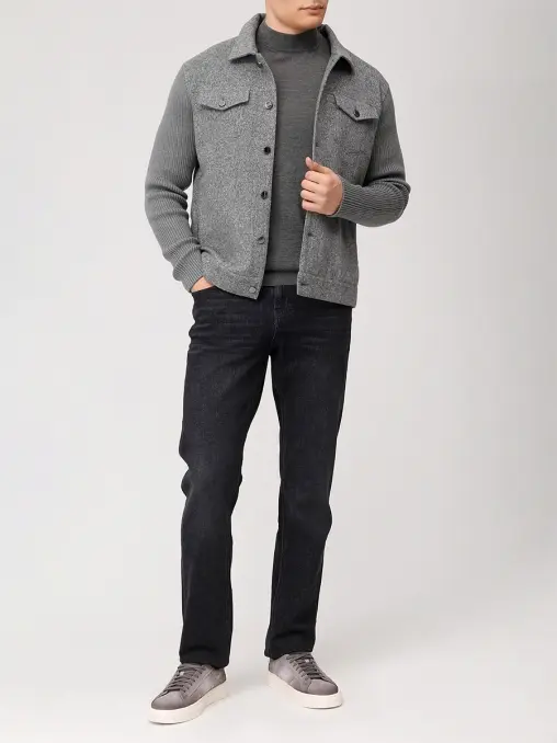 Куртка однотонная CAPOBIANCO