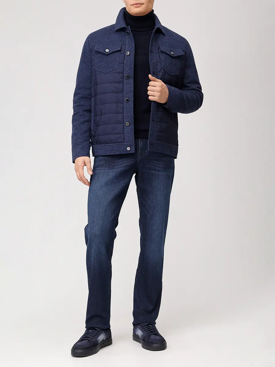 Куртка однотонная