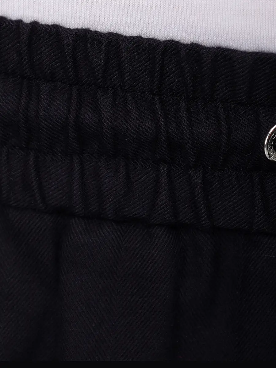 Брюки из хлопка и вискозы