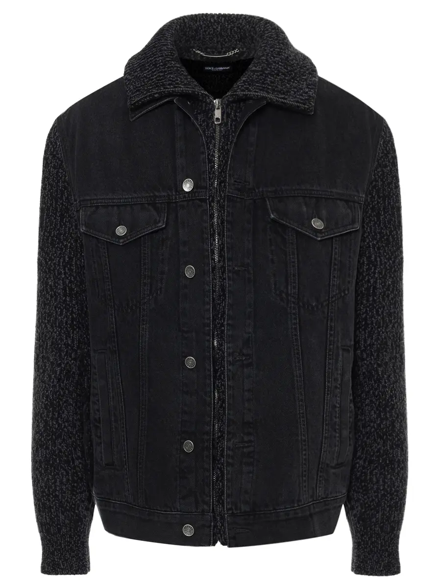 Куртка комбинированная