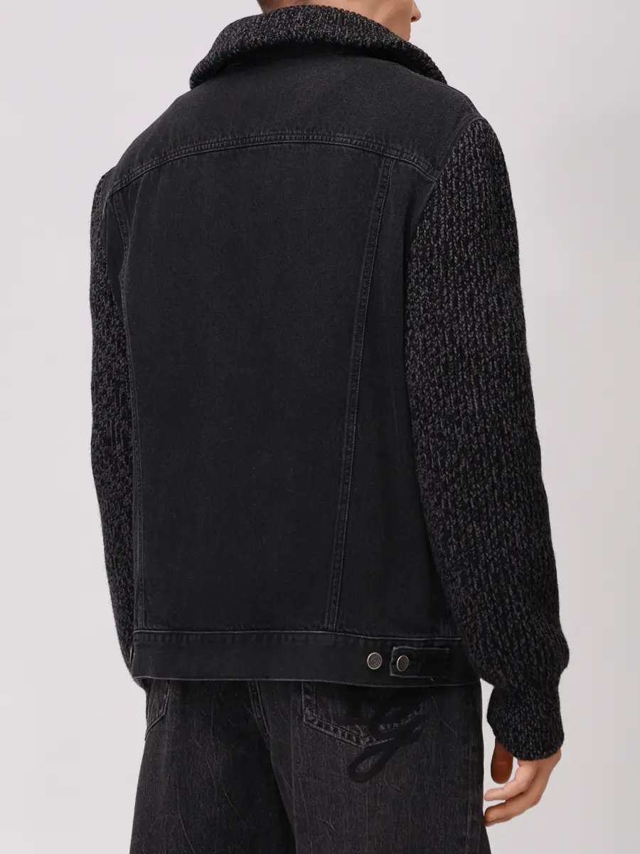 Куртка комбинированная