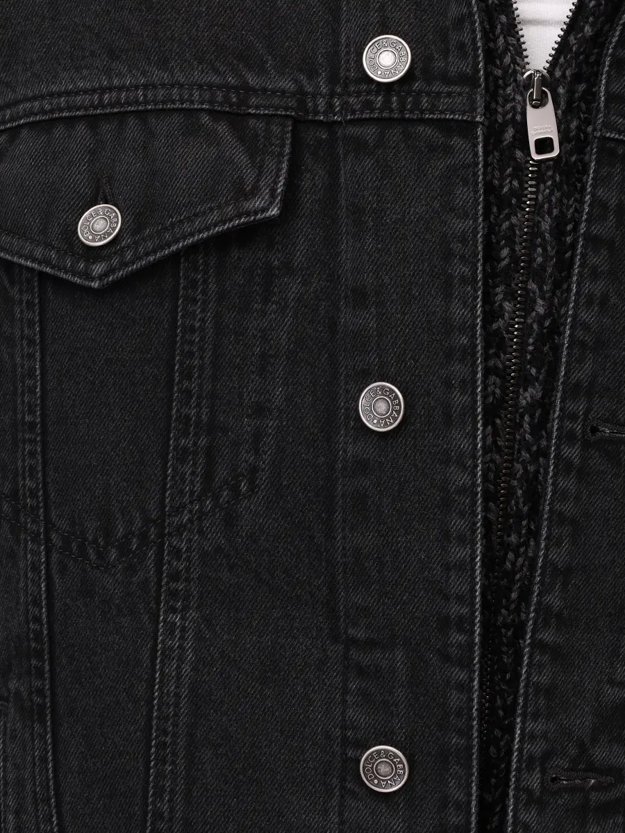 Куртка комбинированная