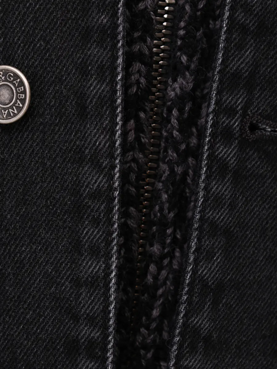 Куртка комбинированная