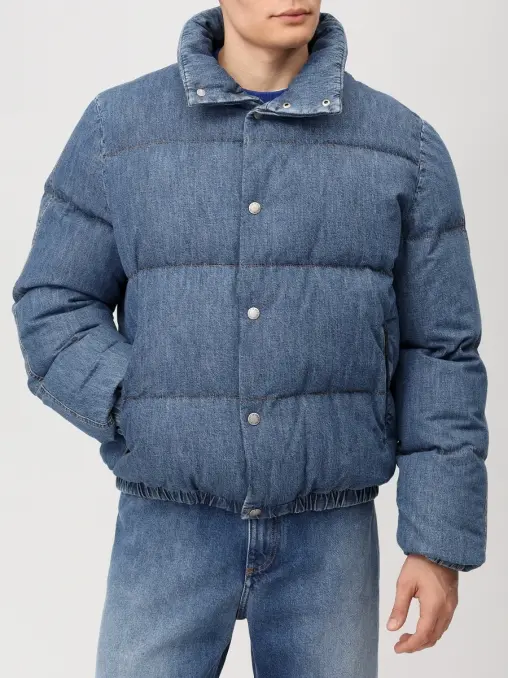 Пуховик джинсовый DOLCE & GABBANA