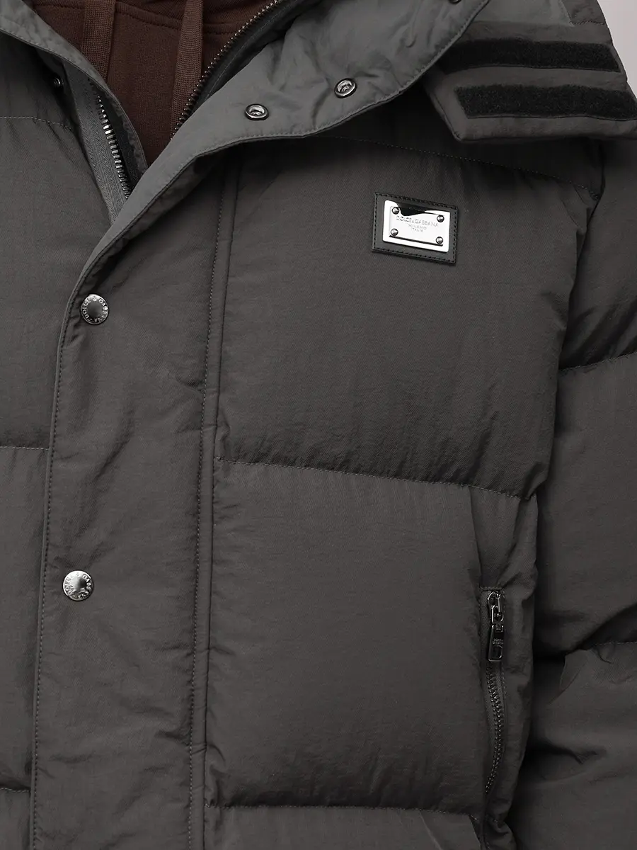 Пуховик стеганый