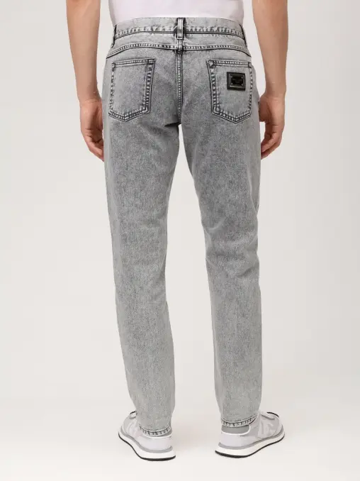 Джинсы Regular Fit хлопковые DOLCE & GABBANA