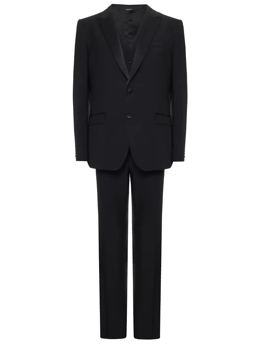 Смокинг-тройка шерстяной