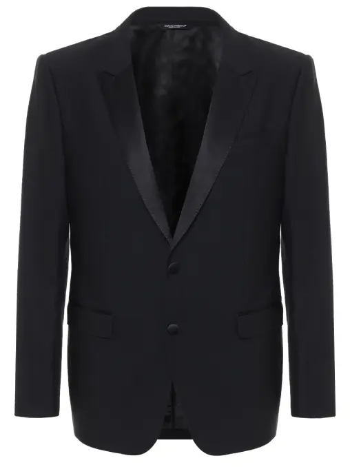 Смокинг-тройка шерстяной DOLCE & GABBANA