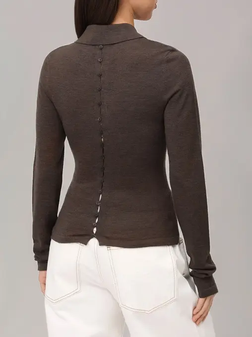 Поло шерстяное JACQUEMUS