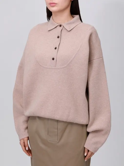 Поло шерстяное JACQUEMUS