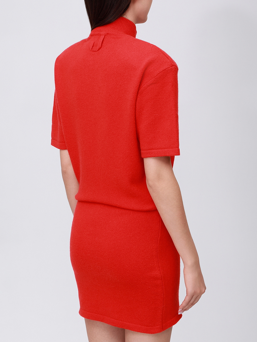 Платье шерстяное