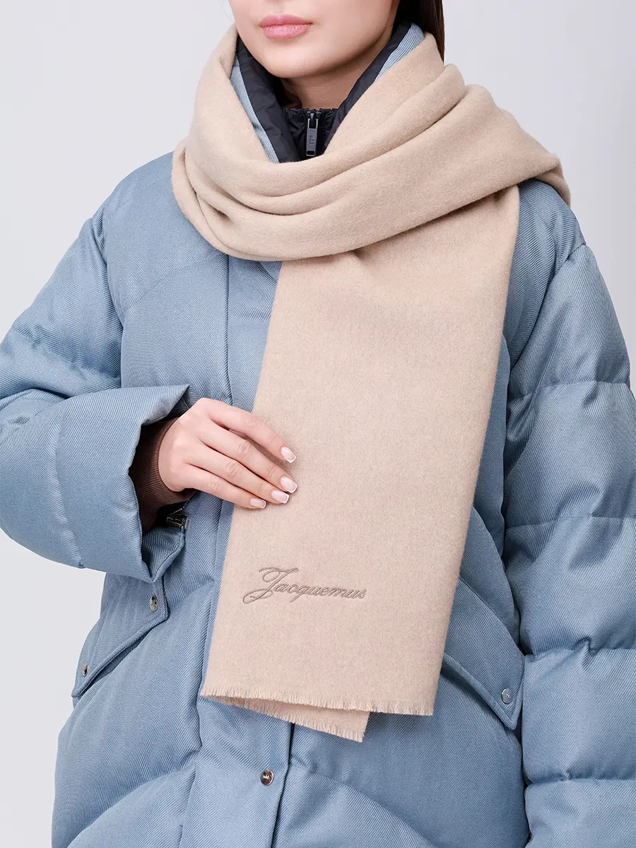 Шарф из шерсти и кашемира