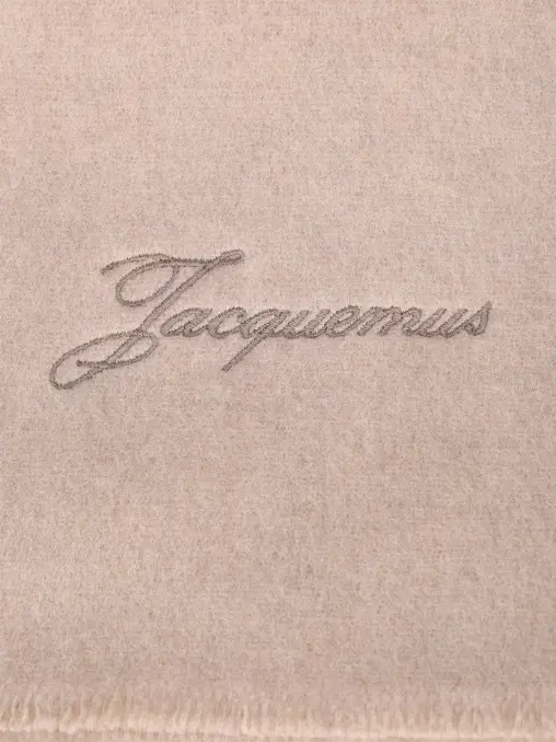 Шарф из шерсти и кашемира JACQUEMUS