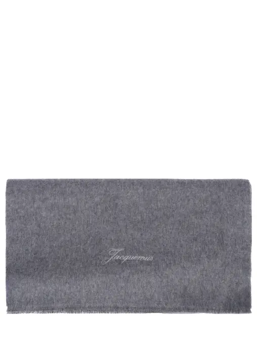 Шарф из шерсти и кашемира JACQUEMUS