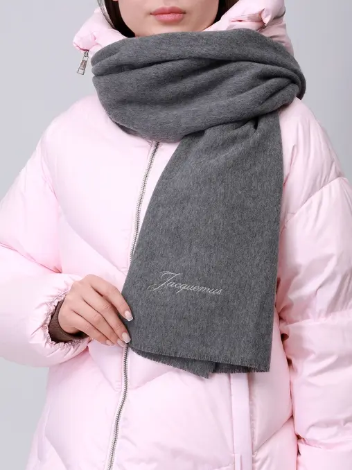 Шарф из шерсти и кашемира JACQUEMUS