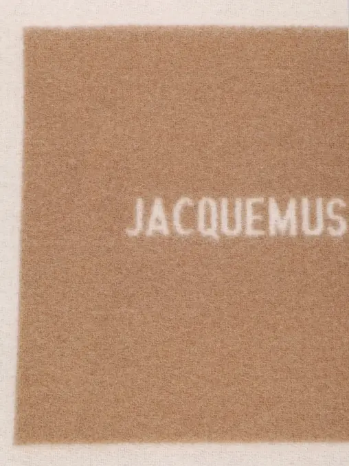 Шарф шерстяной JACQUEMUS