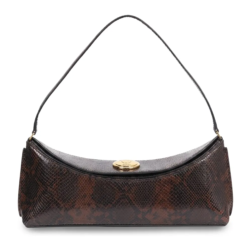 Сумка кожаная La Pochette Ovalo