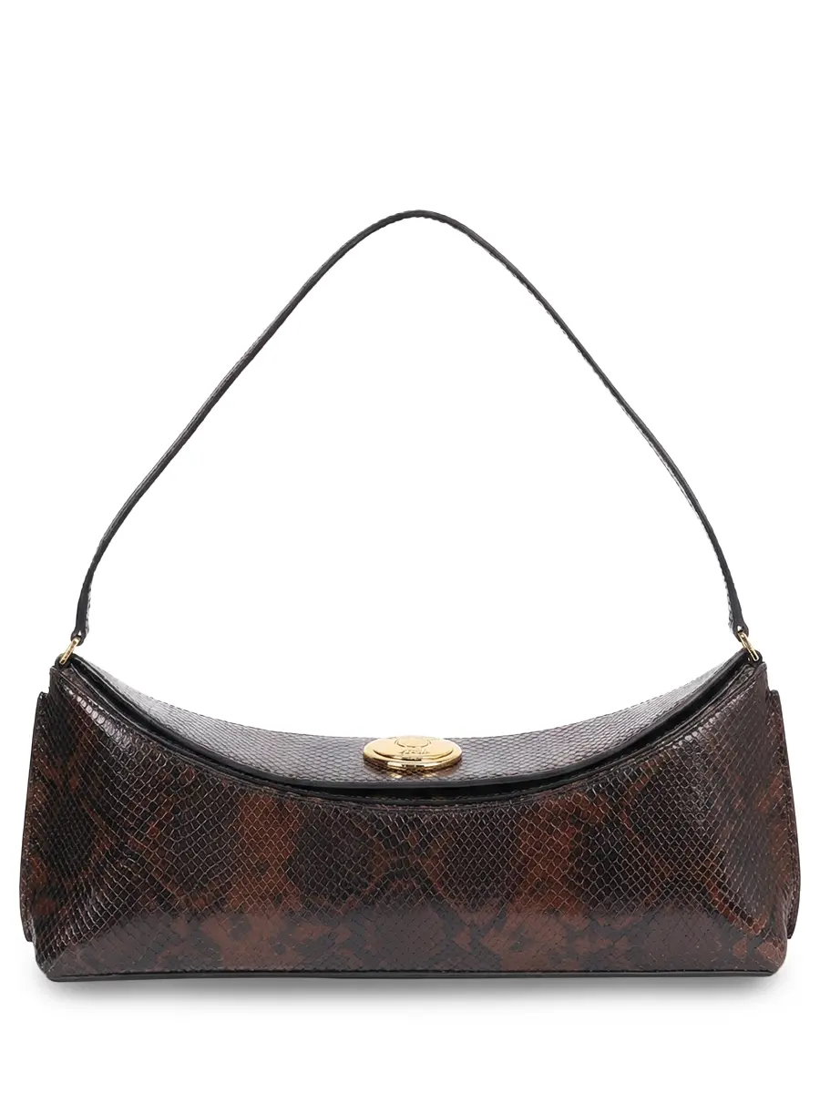 Сумка кожаная La Pochette Ovalo