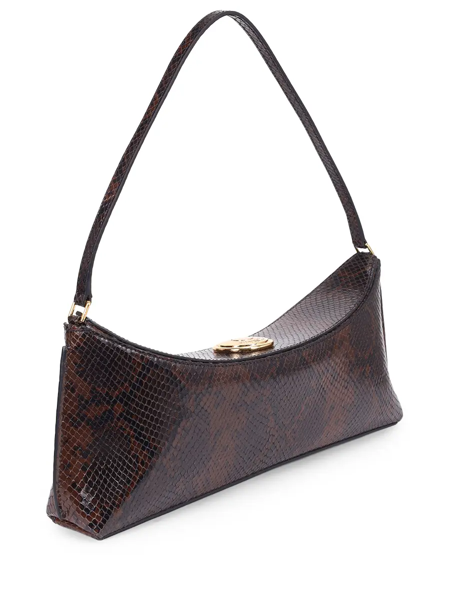 Сумка кожаная La Pochette Ovalo