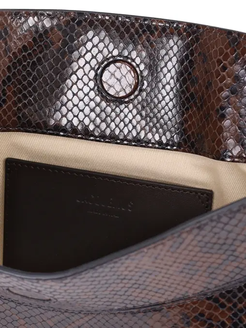 Сумка кожаная La Pochette Ovalo JACQUEMUS