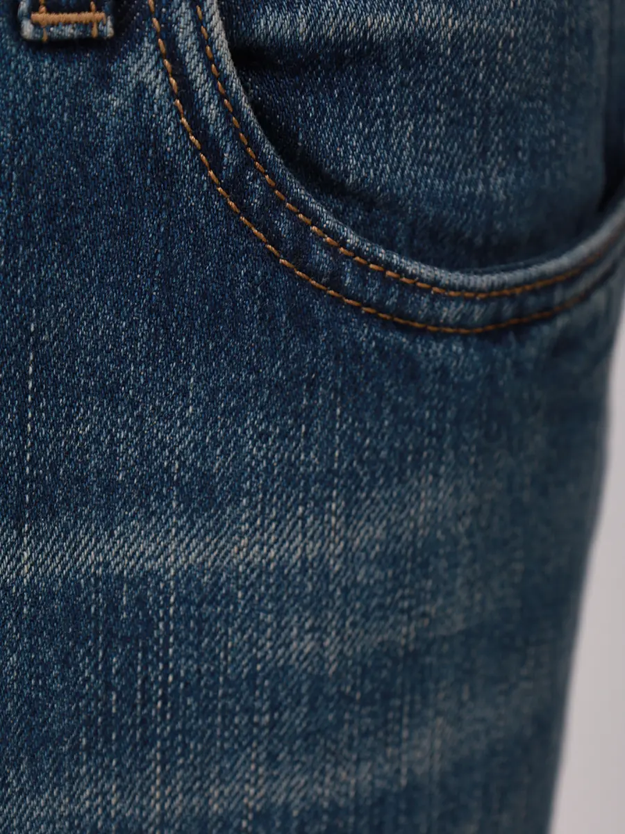 Джинсы из хлопка