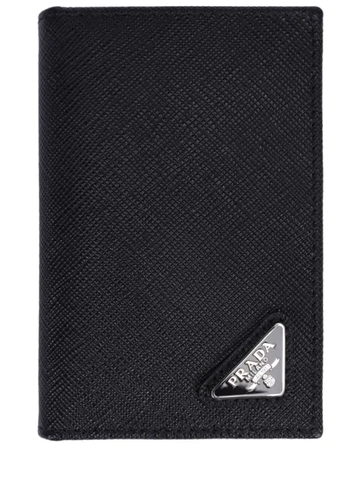 Кардхолдер кожаный PRADA