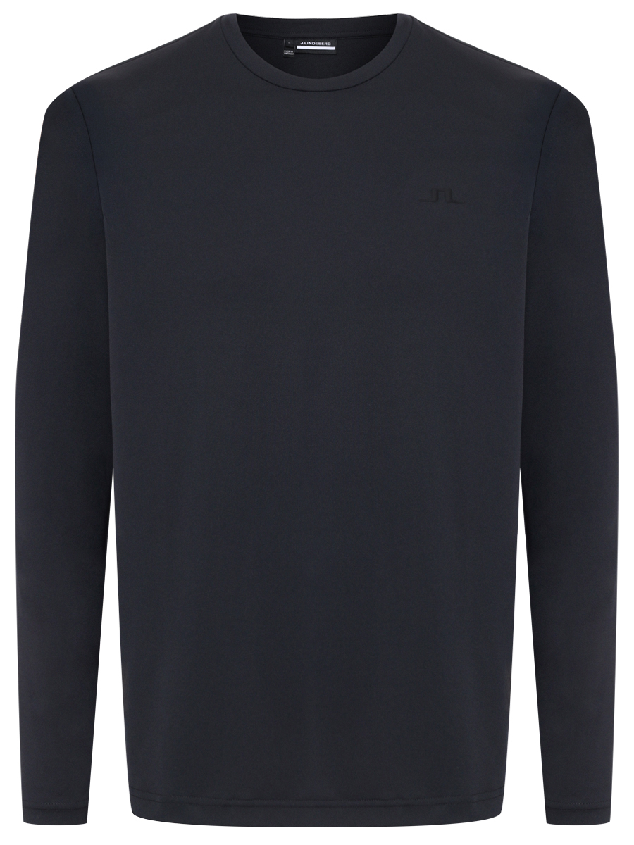 Лонгслив однотонный