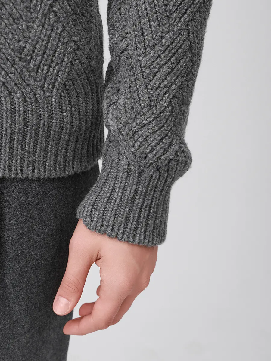 Кардиган шерстяной