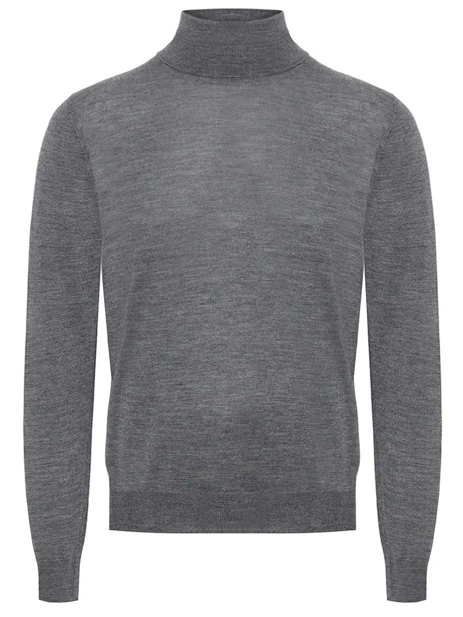 Водолазка из шерсти и шелка