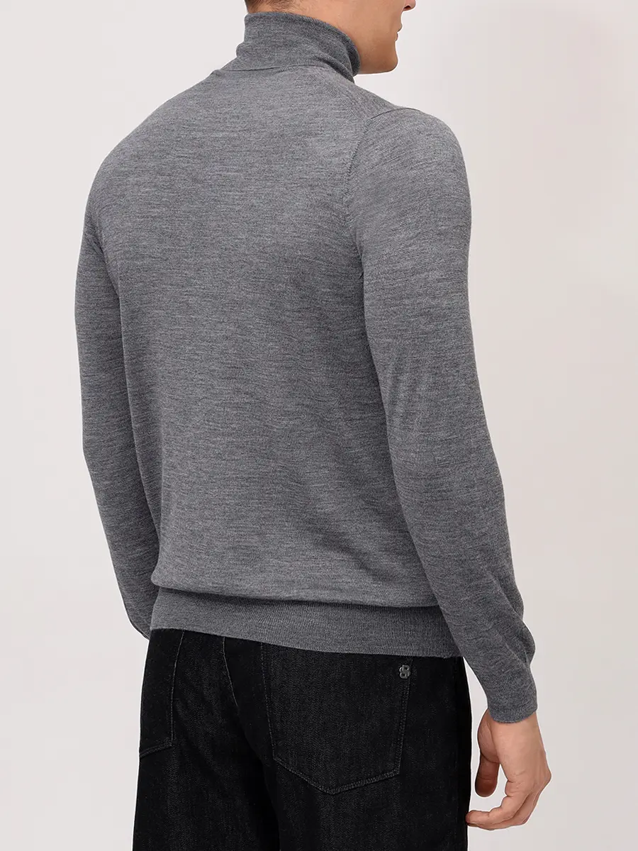 Водолазка из шерсти и шелка