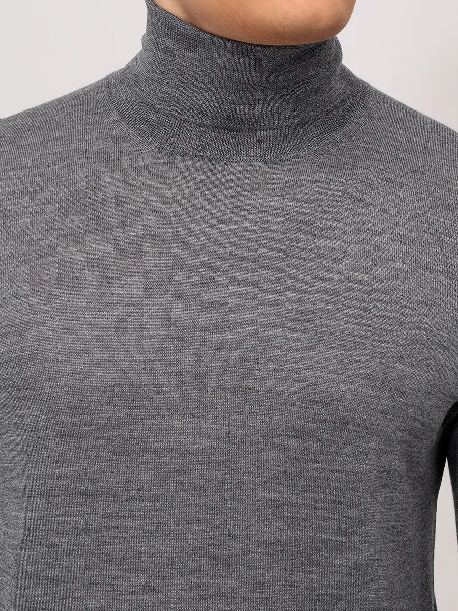 Водолазка из шерсти и шелка